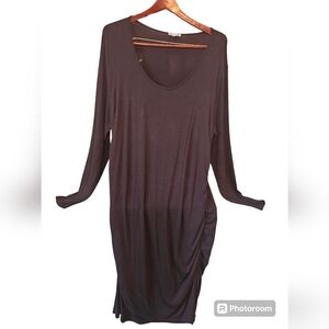 Women's Plus White Birch Black Dress Sz 3x 22 24 26.    #13